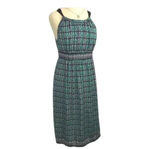 Max Studio Emerald  & Mint Dress